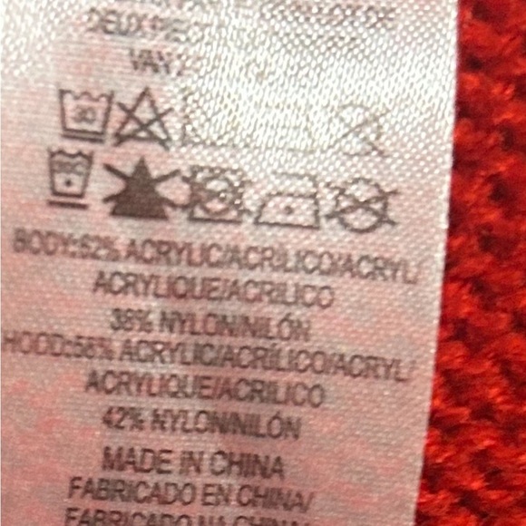 Mrs Claus Santa Ugly Christmas Red Sweater Dress w/detachable hat Size XL - Picture 8 of 11